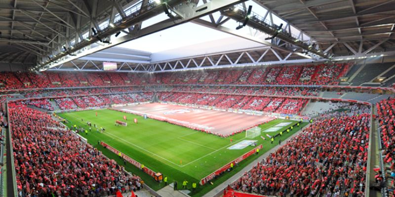 Sân nhà câu lạc bộ LOSC Lille - Stade Pierre-Mauroy