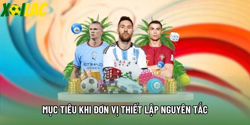 Mục tiêu khi đơn vị thiết lập chính sách bảo mật Xoilac Mục tiêu khi đơn vị thiết lập chính sách bảo mật Xoilac