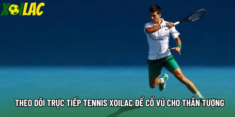 Theo dõi trực tiếp tennis xoilac để cổ vũ cho thần tượng
